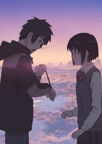 Taki and Mitsuha photo