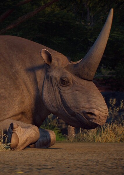 Tandem-Horned Rhinoceros