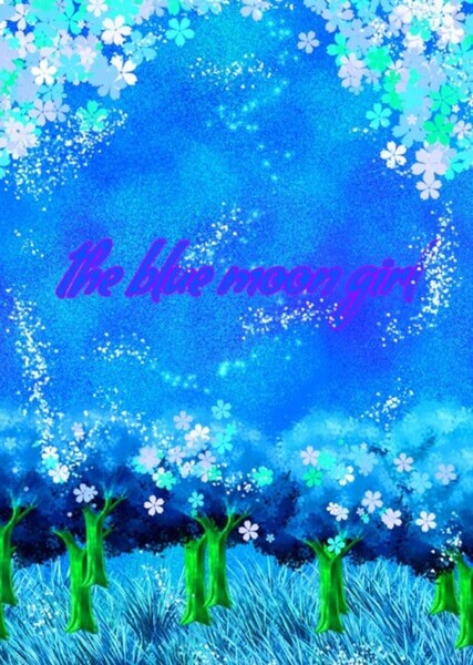 the blue moom girl