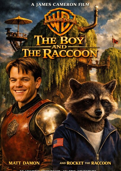 The Boy and the Raccoon