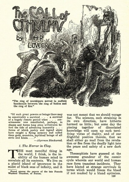 The Call of Cthulhu photo