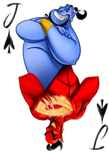 The Genie and Jafar photo