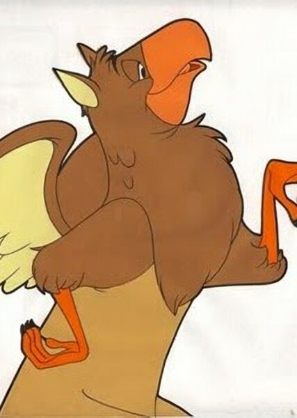 The Gryphon as What if Alice stayed in Wonderland? in Fanscription