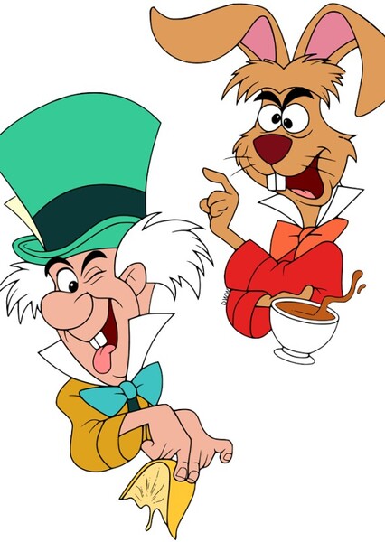 The Mad Hatter and The March Hare photo