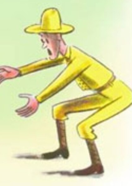 The Man with the Yellow Hat photo