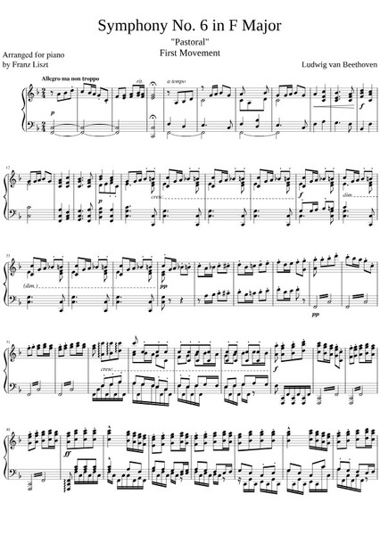 The Pastoral Symphony