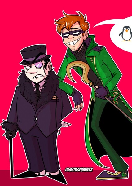 The Penguin and The Riddler photo