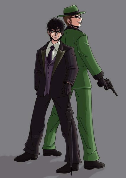 The Penguin and The Riddler photo