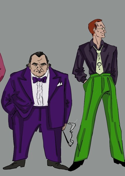 The Penguin and The Riddler photo