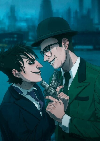 The Penguin and The Riddler photo