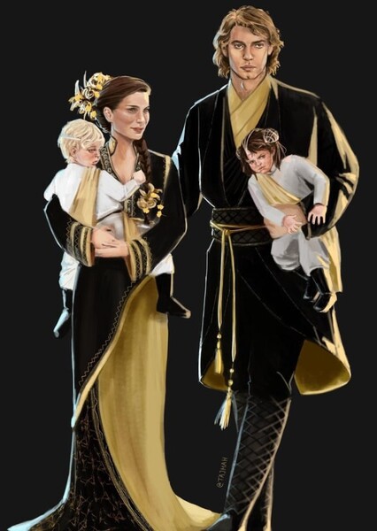 The Skywalker Family photo