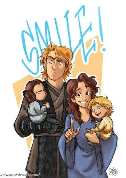 The Skywalker Family photo