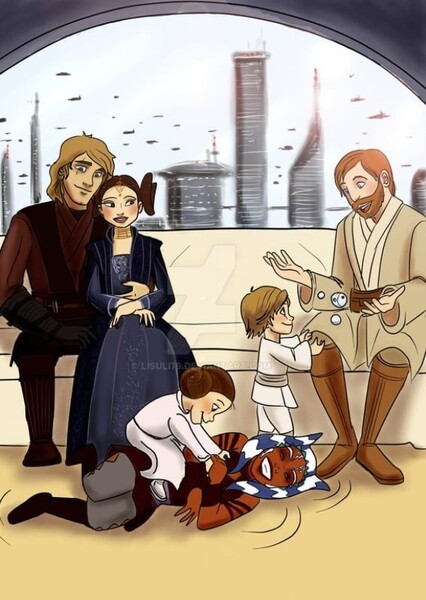 The Skywalker Family photo