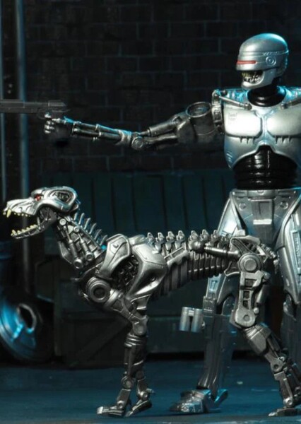 The Terminator and Robocop photo