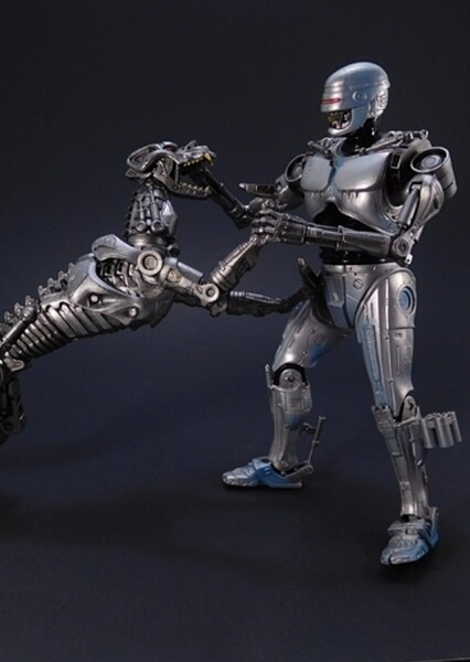 The Terminator and Robocop photo