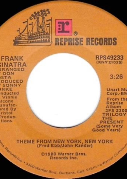 Theme from New York, New York
