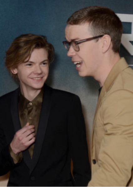 Thomas Brodie-Sangster and Will Poulter photo