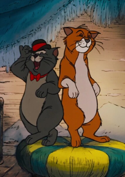 Thomas O'Malley and Scat Cat photo