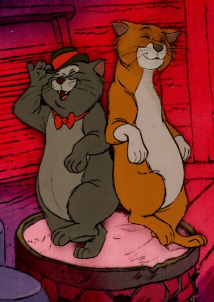 Thomas O'Malley and Scat Cat photo