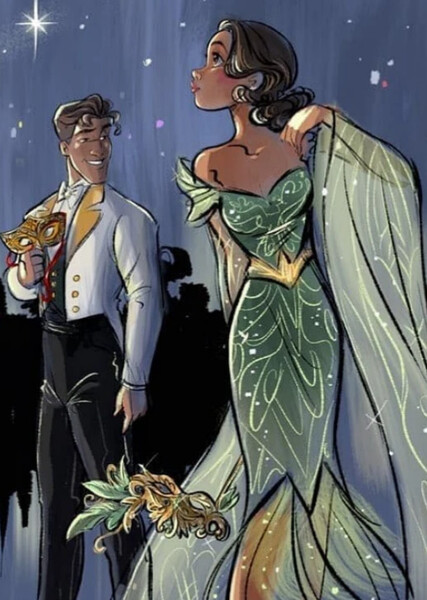 Tiana and Naveen photo
