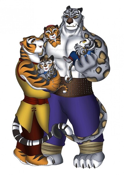 Tigress and Tai Lung