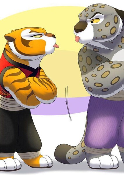 Tigress and Tai Lung photo