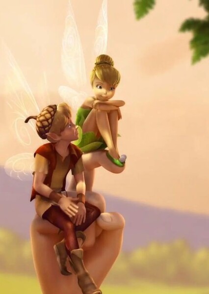 tinkerbell and terence photo