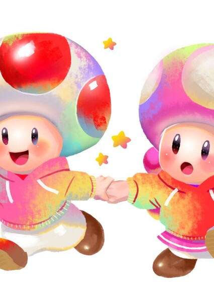 Toad and Toadette photo