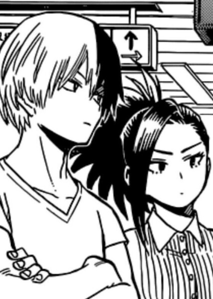 Todoroki and Yaoyorozu photo