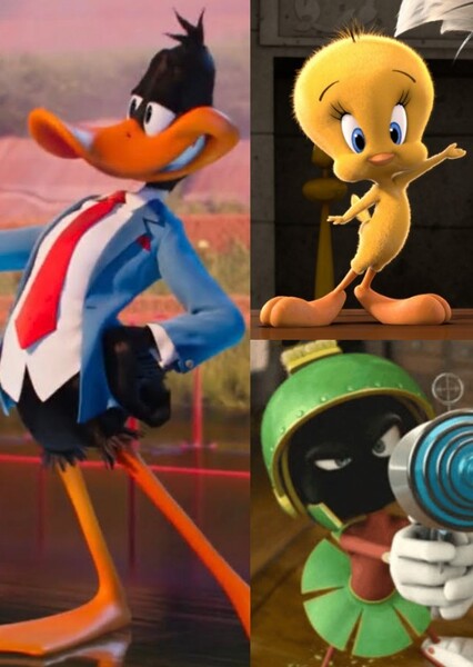 Daffy Duck, Tweety and Marvin the Martian