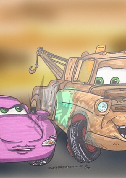 Tow Mater and Holley Shiftwell photo
