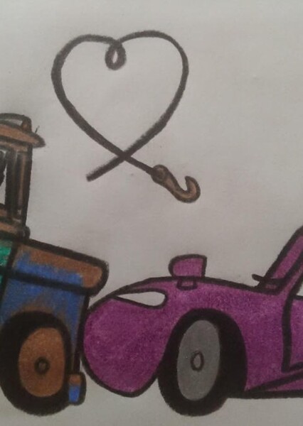 Tow Mater and Holley Shiftwell photo