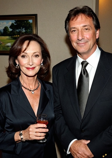 Tress MacNeille and Corey Burton photo