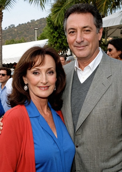 Tress MacNeille and Corey Burton photo