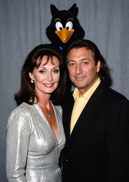 Tress MacNeille and Corey Burton photo