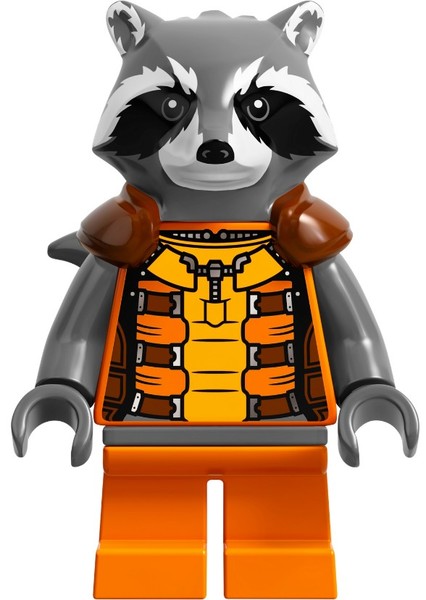 Trevor Devall as Rocket Raccoon in LEGO Guardians of the Galaxy: The Guardians Saga