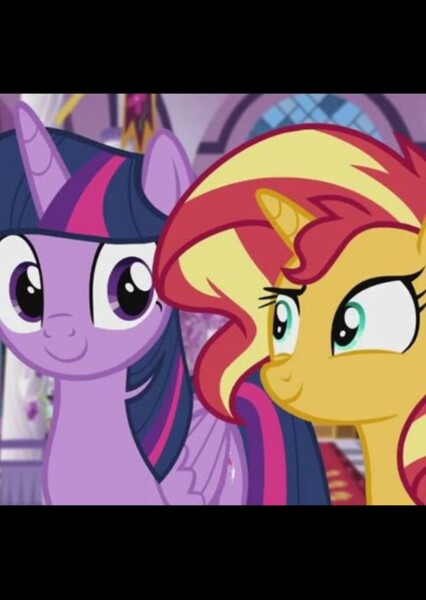 Twilight Sparkle and Sunset Shimmer photo