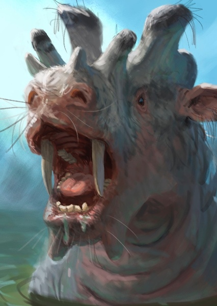 Uintatherium photo
