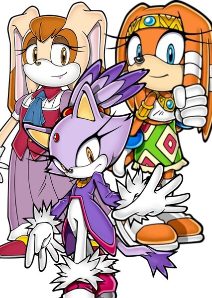 Vanilla, Blaze and Tikal