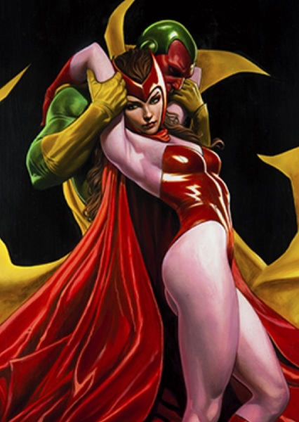 Vision and Wanda photo