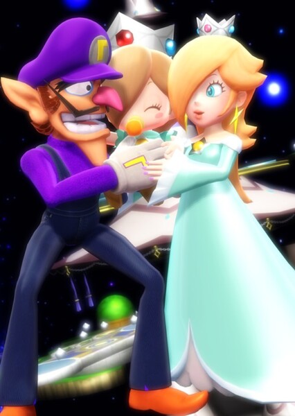 Waluigi and Rosalina photo