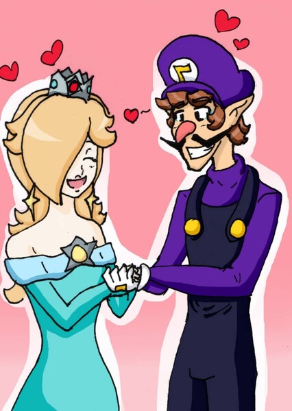 Waluigi and Rosalina photo
