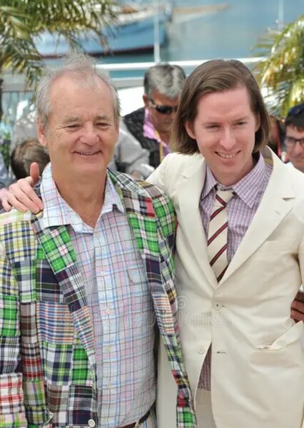 Wes Anderson and Bill Murray