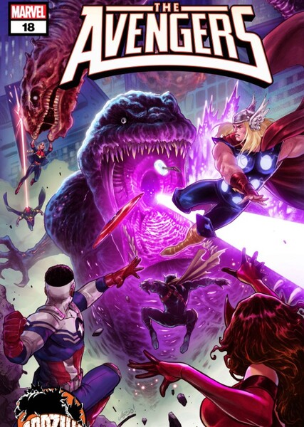 What if The Avengers fought Godzilla?