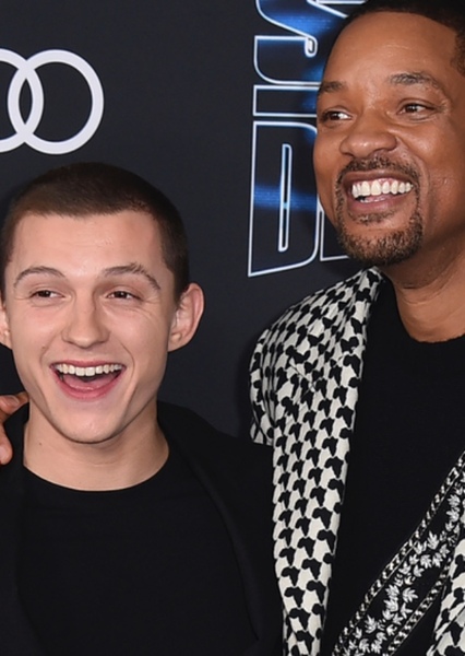 Will Smith and Tom Holland photo