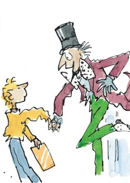 Willy Wonka and Charlie Bucket