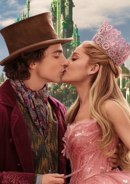 Willy Wonka and Glinda Upland photo