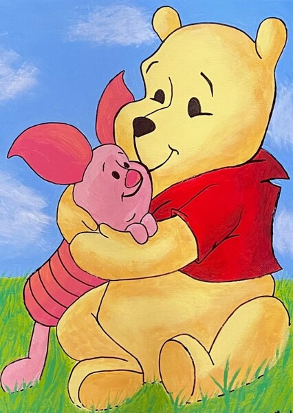 Winnie the Pooh and Piglet photo