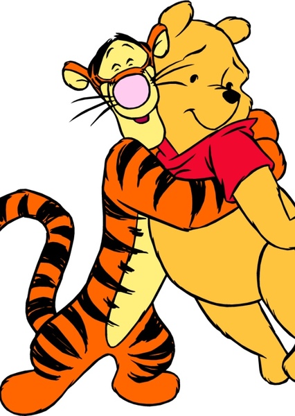 Winnie the Pooh and Tigger