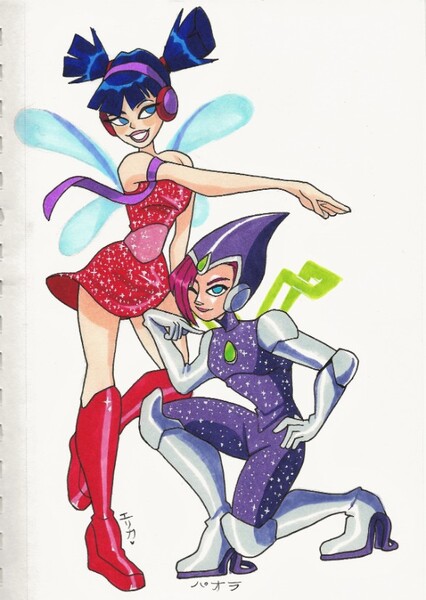 WINX CLUB TECNA AND MUSA